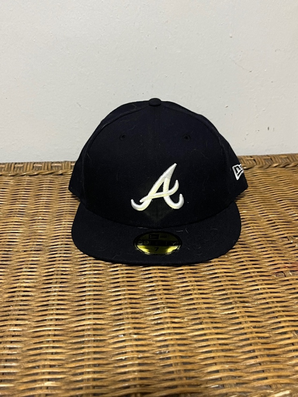 New Era Atlanta Braves 59FIFTY Fitted Cap.  Sz. 7